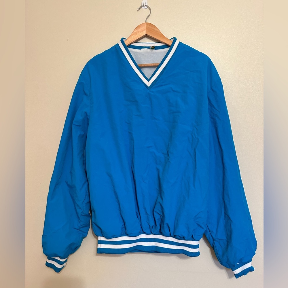 Vintage athletic teal sweater